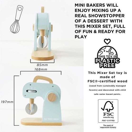 Le Toy Van Miscelatore cucina con accessori