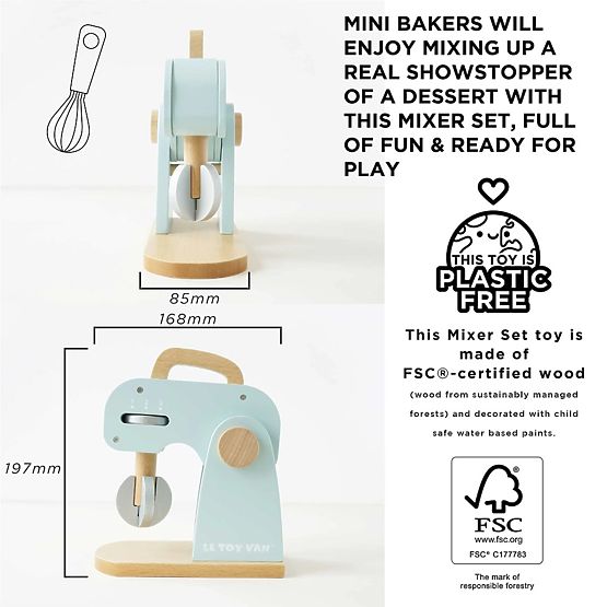 Le Toy Van Miscelatore cucina con accessori