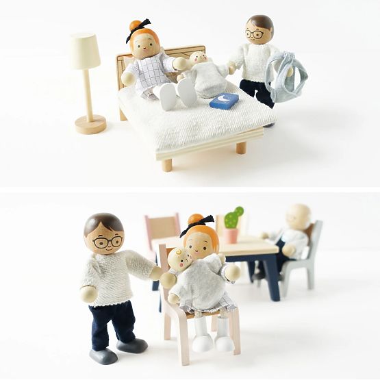 Le Toy Van Mobili Starter Daisylane - set completo per casa delle bambole