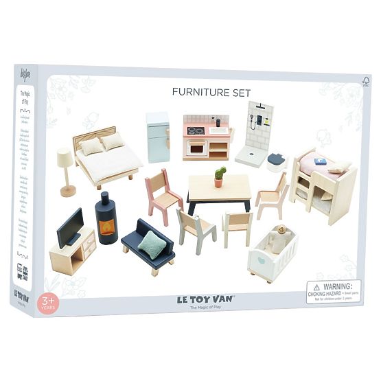 Le Toy Van Mobili Starter Daisylane - set completo per casa delle bambole