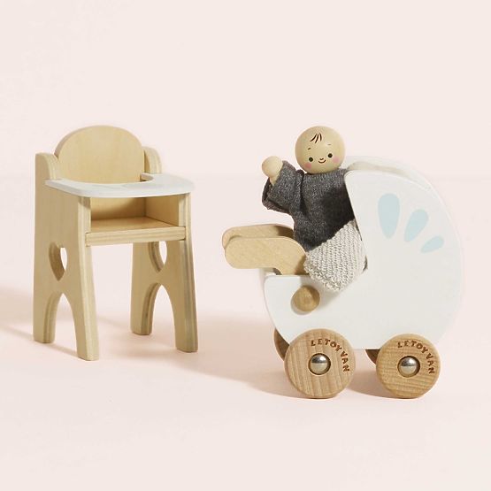 Le Toy Van Set bambola con accessori nuovo design