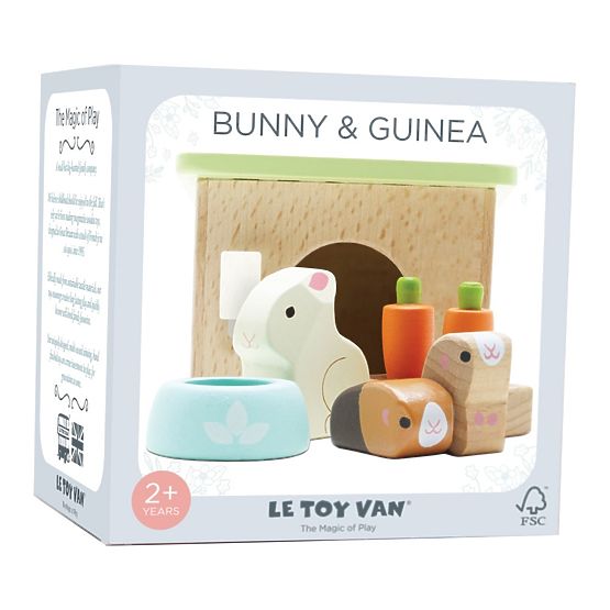 Le Toy Van Set Coniglietto e Guniea