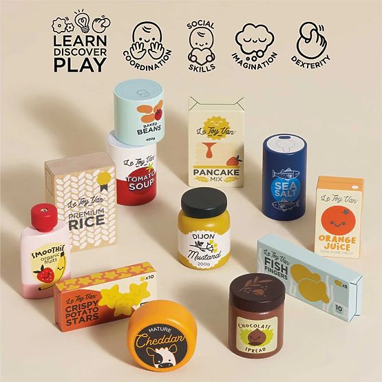 Le Toy Van Set di Alimenti 12 pz