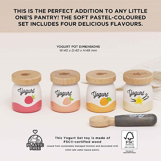 Le Toy Van Set di Yogurt