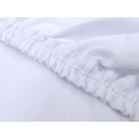 Lenzuolo impermeabile in cotone - bianco