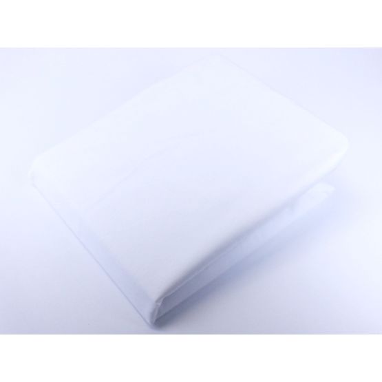 Lenzuolo impermeabile in cotone - bianco