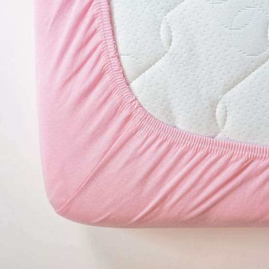 Lenzuolo in cotone 200x80 cm - rosa