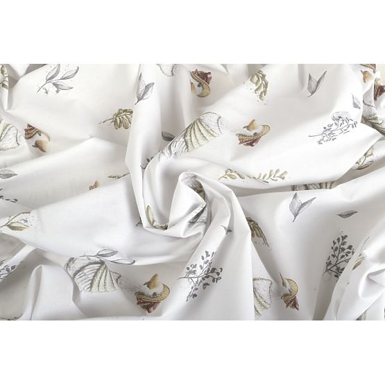 Lenzuolo in cotone con elastico - Anatroccoli (120x60 cm)