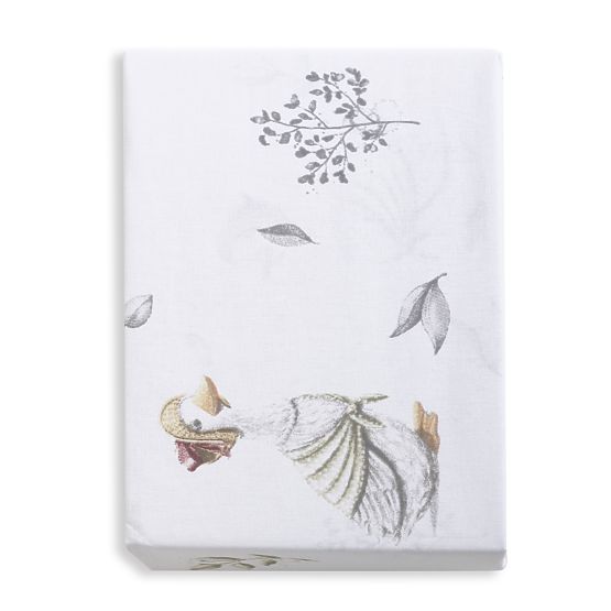 Lenzuolo in cotone con elastico - Anatroccoli (120x60 cm)