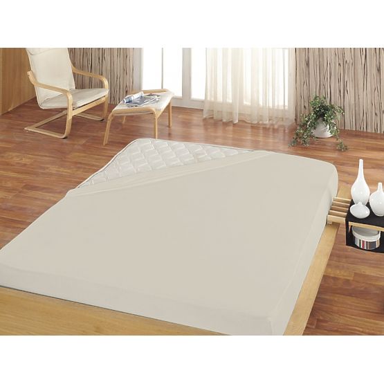 Lenzuolo in micropeluche di cotone - naturale