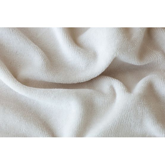 Lenzuolo in micropeluche di cotone - naturale