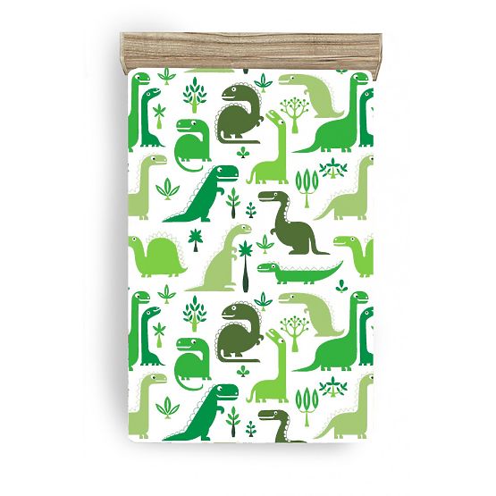 Lenzuolo per bambini Dinosauri