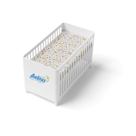 Lenzuolo per bambini in cotone - Prato estivo