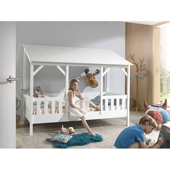 Spazio di archiviazione per letto casetta Charlotte - bianco
