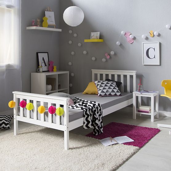 Letto per bambini Anet - bianco