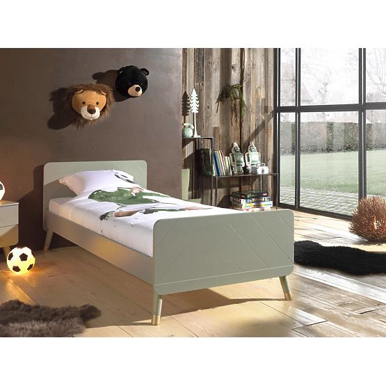 Letto per bambini Billy - verde oliva