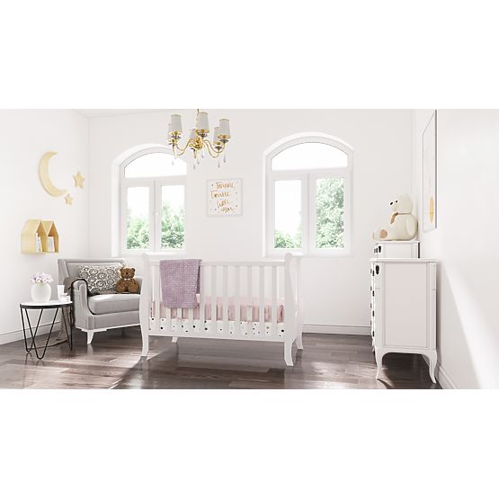Lettino per bambini Míša 120x60 - bianco
