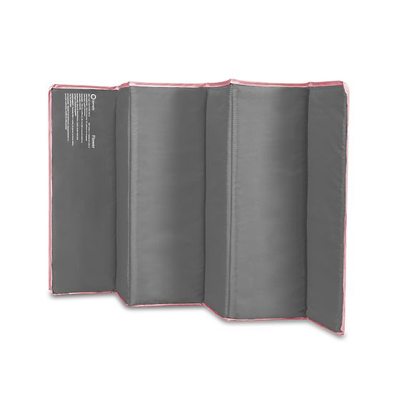 Lettino da viaggio con fasciatoio - rosa