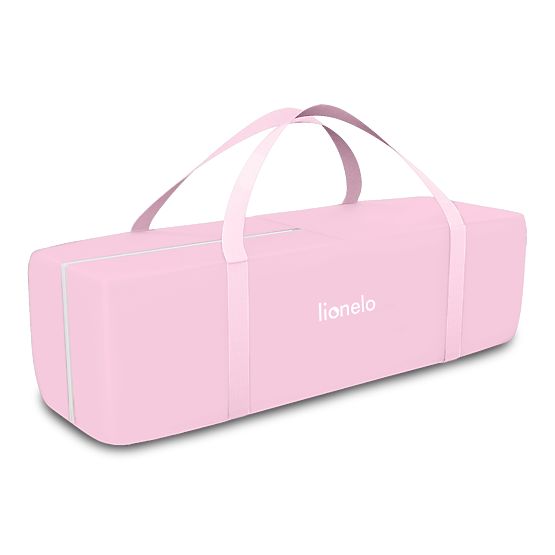 Lettino da viaggio con fasciatoio - rosa