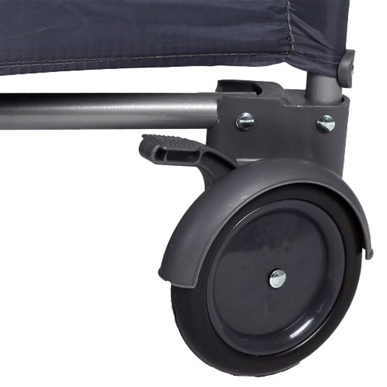 Lettino da viaggio con materasso - blu navy