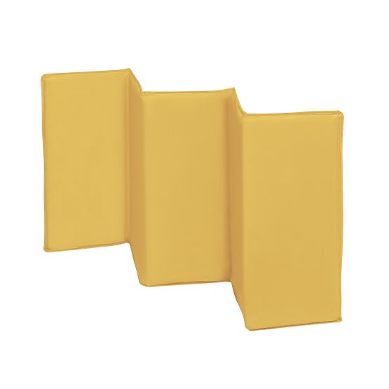 Lettino da viaggio Sven Plus - grigio-giallo