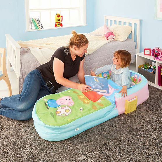 Letto gonfiabile per bambini 2 in 1 - Peppa Pig