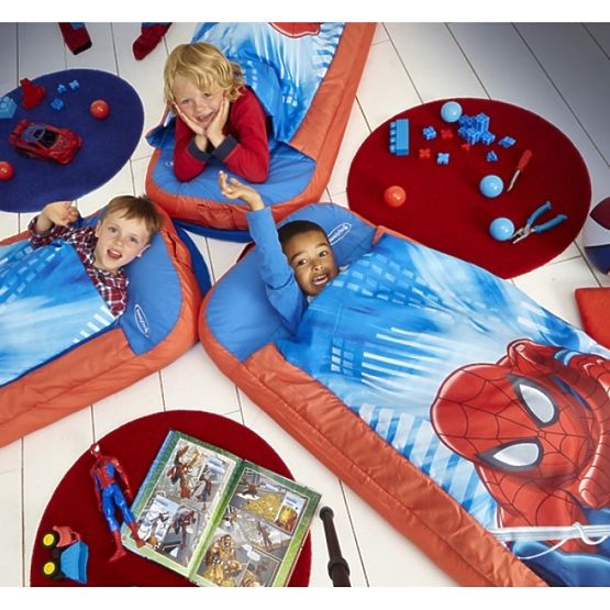 Letto gonfiabile per bambini 2 in 1 - Spider-Man