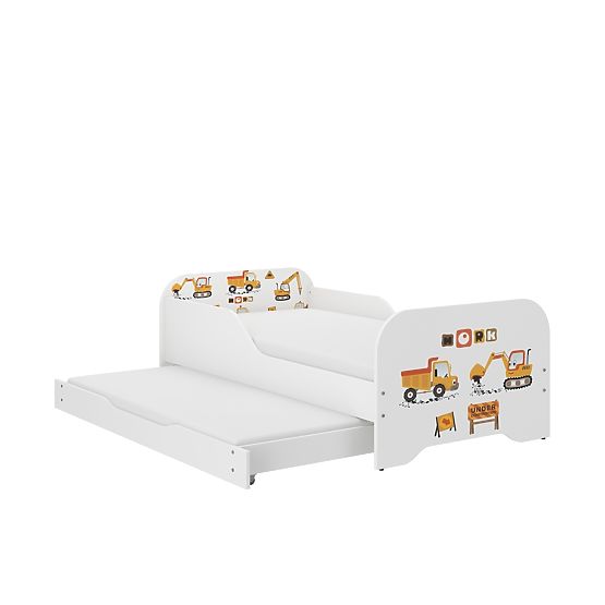 Letto per bambini MIKI 160 x 80 cm - Cantiere