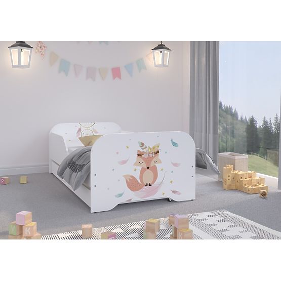 Letto per bambini MIKI 160 x 80 cm - Volpe