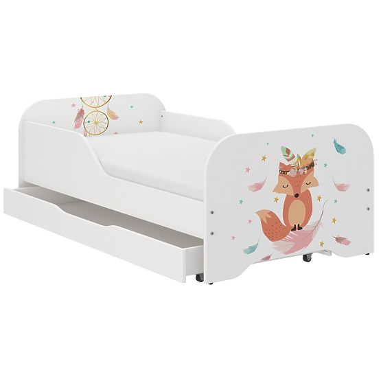 Letto per bambini MIKI 160 x 80 cm - Volpe