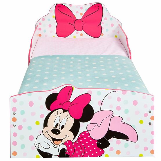 Letto per bambini Minnie Mouse con spazio di archiviazione