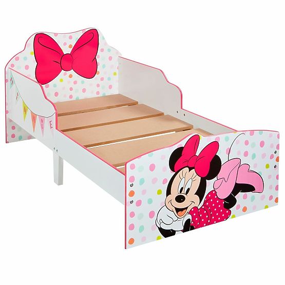 Letto per bambini Minnie Mouse con spazio di archiviazione