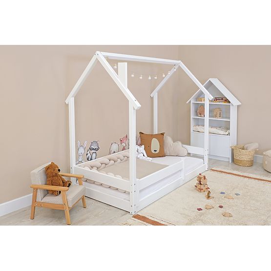 Letto Montessori per bambini Chimney bianco