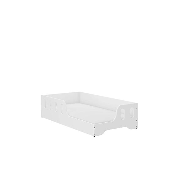Lettino Montessori per bambini Koko 140x70 cm - bianco