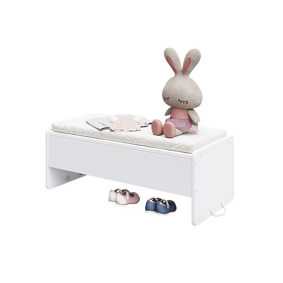 Lettino multifunzionale LETO 90x40 cm 6 in 1 - bianco
