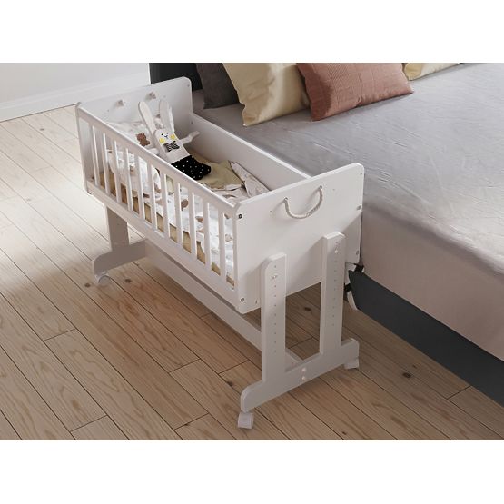 Lettino multifunzionale LETO 90x40 cm 6 in 1 - bianco