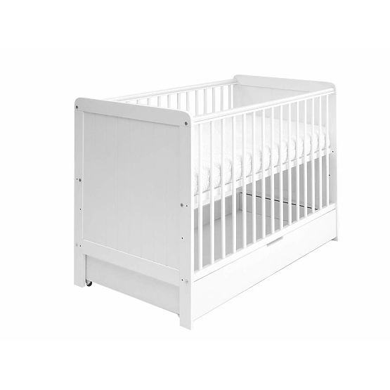 Lettino per bambini Baby Magic 120x60 cm - bianco