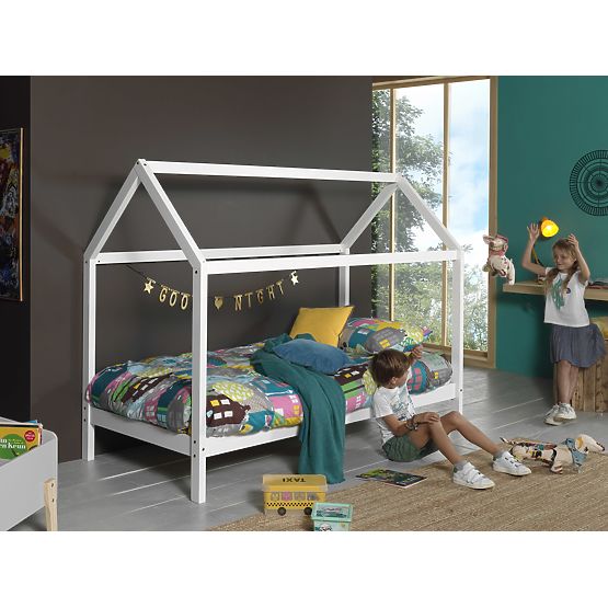 Spazio di archiviazione per letto a casetta Dallas Hip - bianco