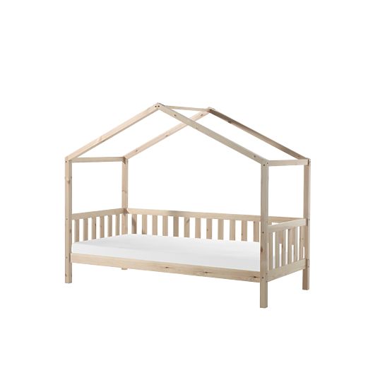 Letto per bambini a forma di casetta Dallas - naturale
