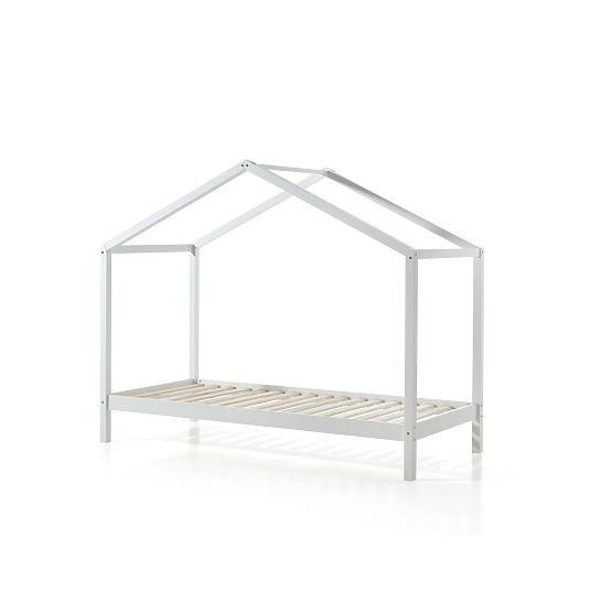 Letto a casetta per bambini Dallas Pyramid - bianco