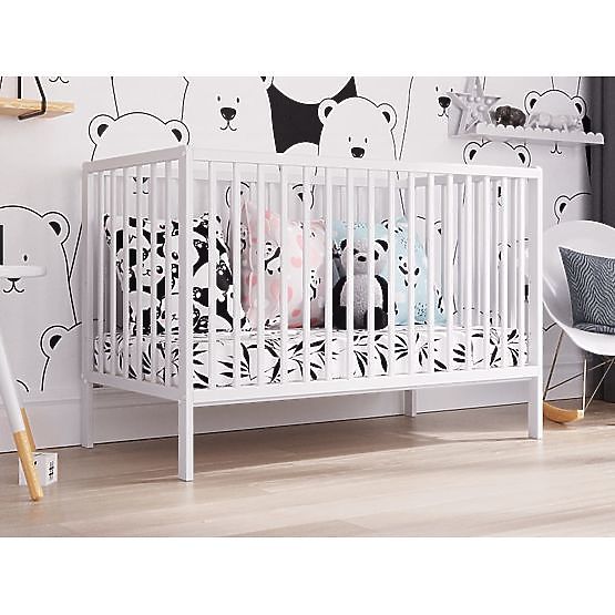 Lettino per bambini Dominik 120×60 cm – bianco