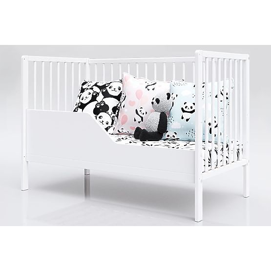 Lettino per bambini Dominik 120×60 cm – bianco