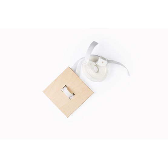 Lettino da affiancare al letto dei genitori Amy - naturale