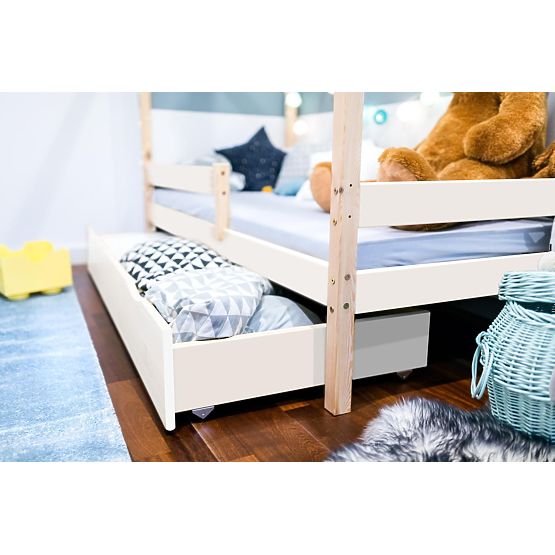 Letto per bambini a forma di casetta Paul - scandinavo