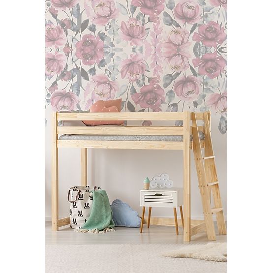 Letto per bambini rialzato Tower - ingresso laterale