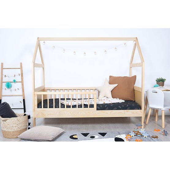 Letto a casetta ELIS naturale