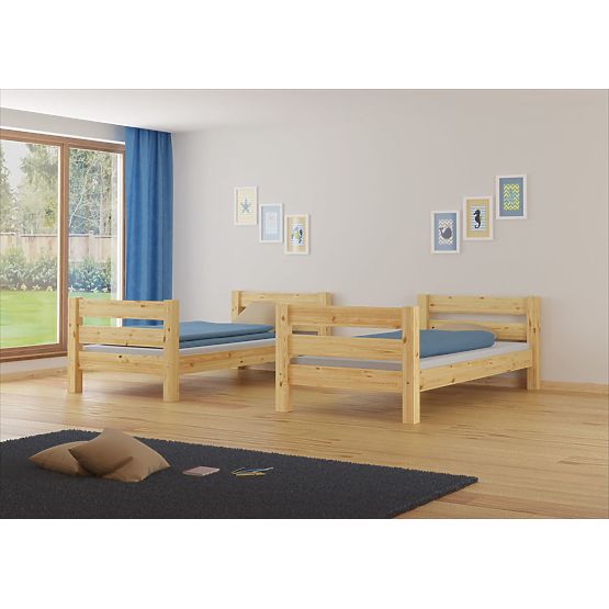Letto a castello 200x90 Josh naturale