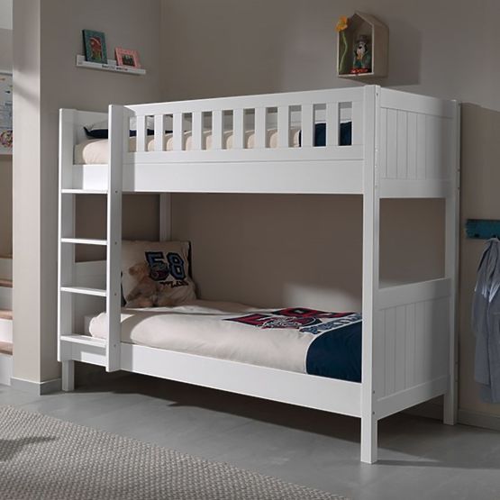 Letto a castello per bambini Lewis - bianco