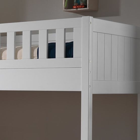 Letto a castello per bambini Lewis - bianco