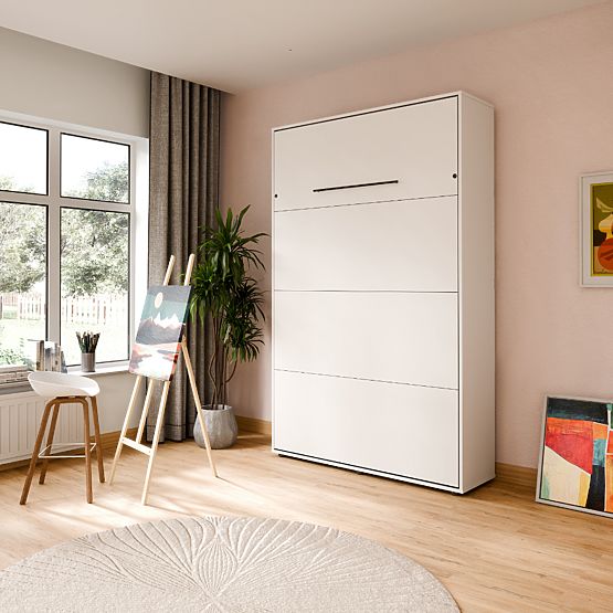 Letto a scomparsa KOBI VERTO 140x200 Bianco 1 pz